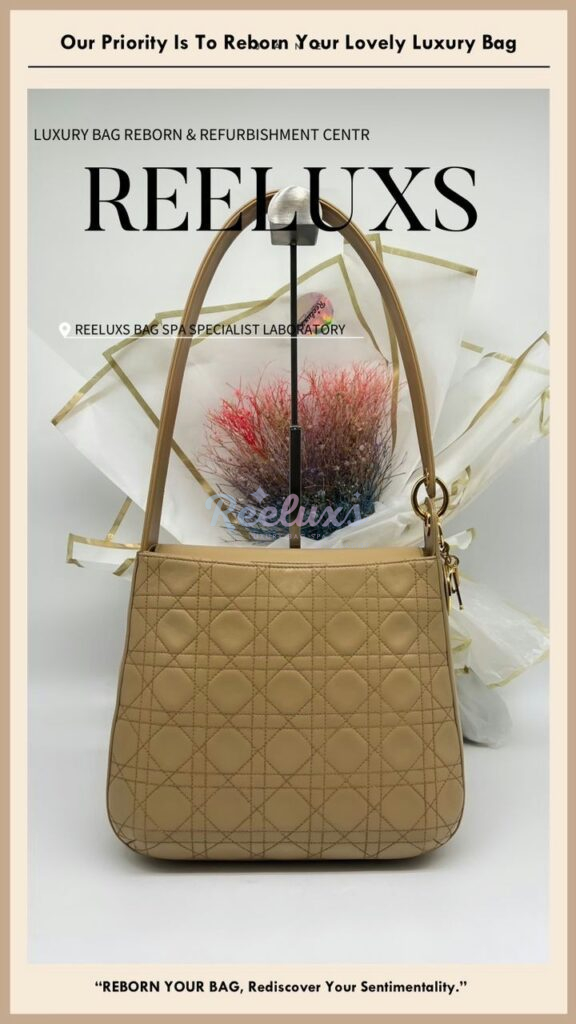 Hobo Bag Handle Leather Cracked Damaged & Leather Color Faded — frame 2