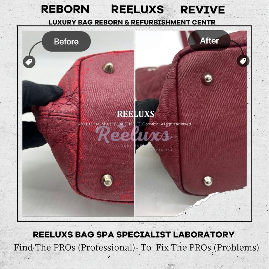 Medium Cannage Panarea Tote Bag Color Damaged Leather Sticky Peel Off — frame 11