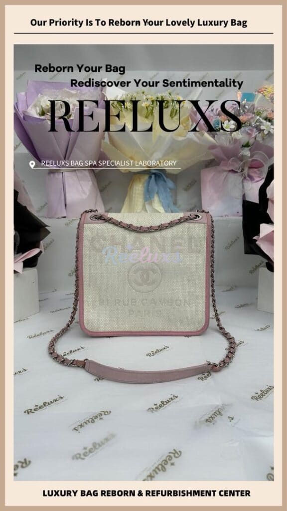 Deauville Bag Yellowish Color Stain Problem Nano Fabric Treatment — frame 2