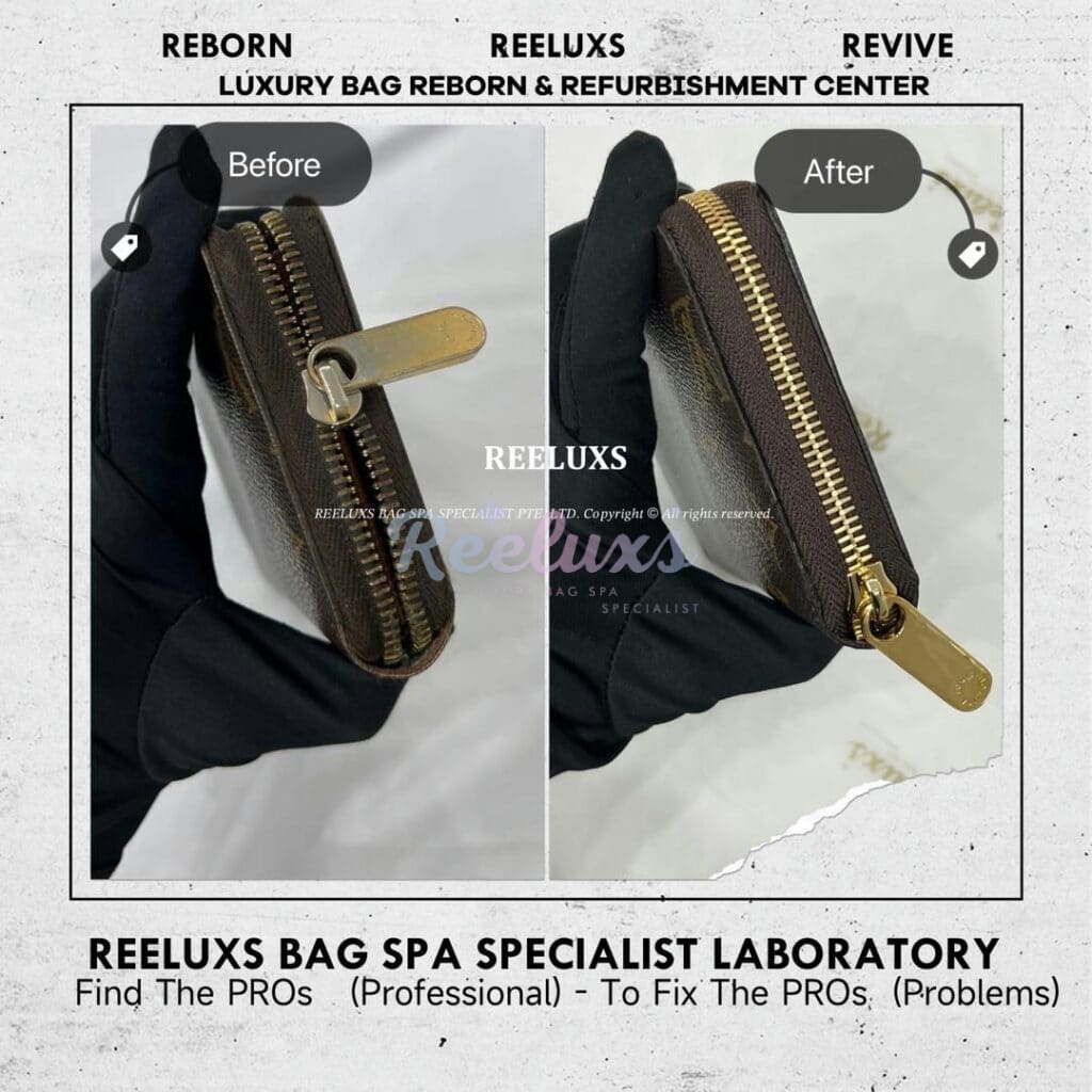 Luna Crossbody Bag Leather Color Faded & Peel Off Restoration — frame 4