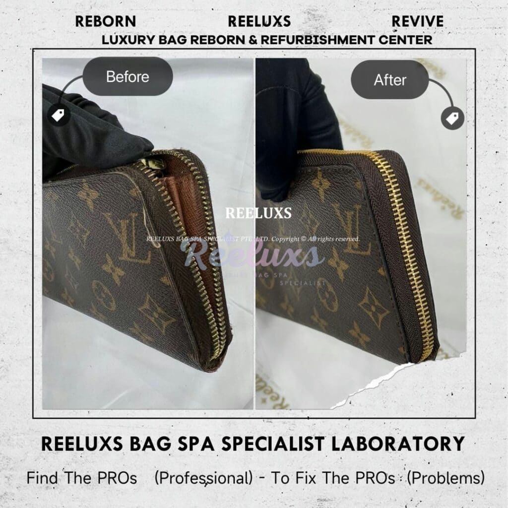 Luna Crossbody Bag Leather Color Faded & Peel Off Restoration — frame 2