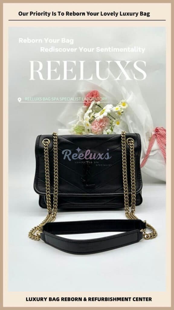Luna Crossbody Bag Leather Color Faded & Peel Off Restoration — frame 9