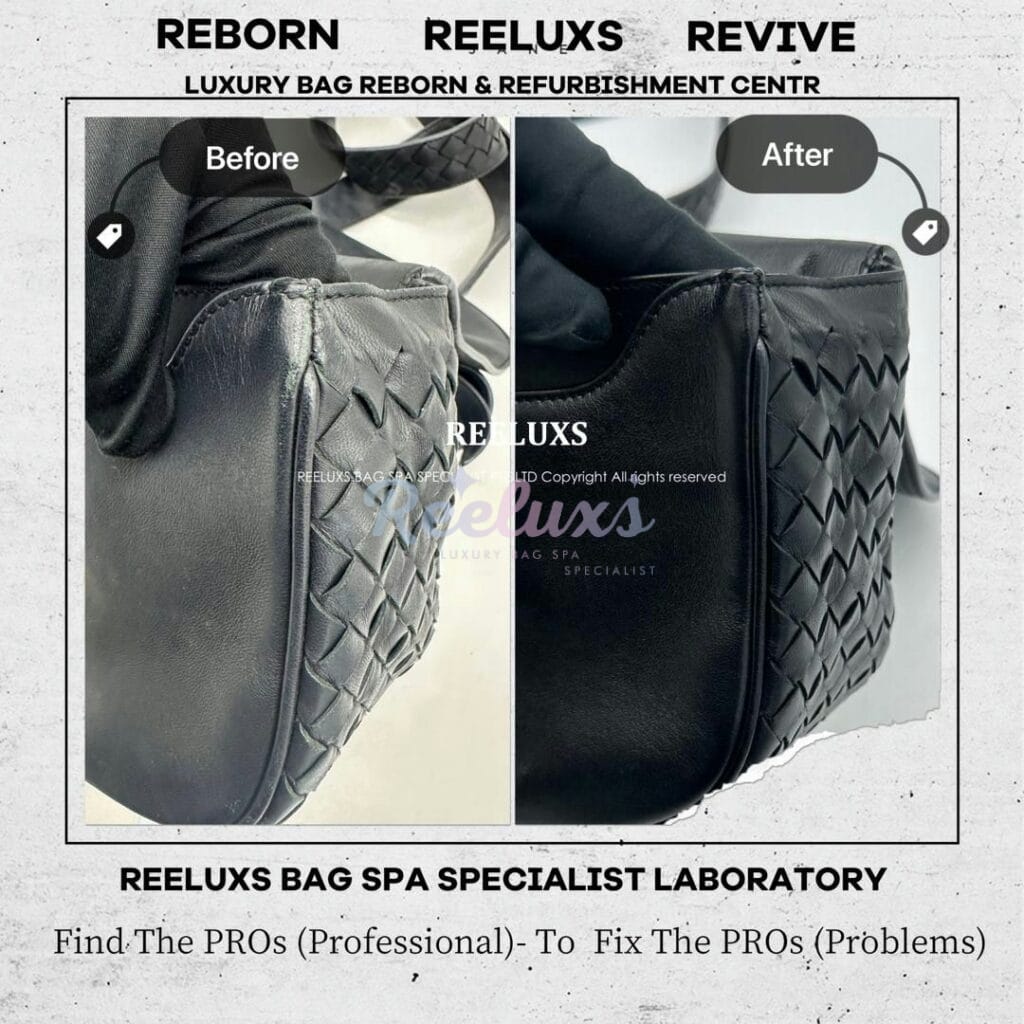 Luna Crossbody Bag Leather Color Faded & Peel Off Restoration — frame 24