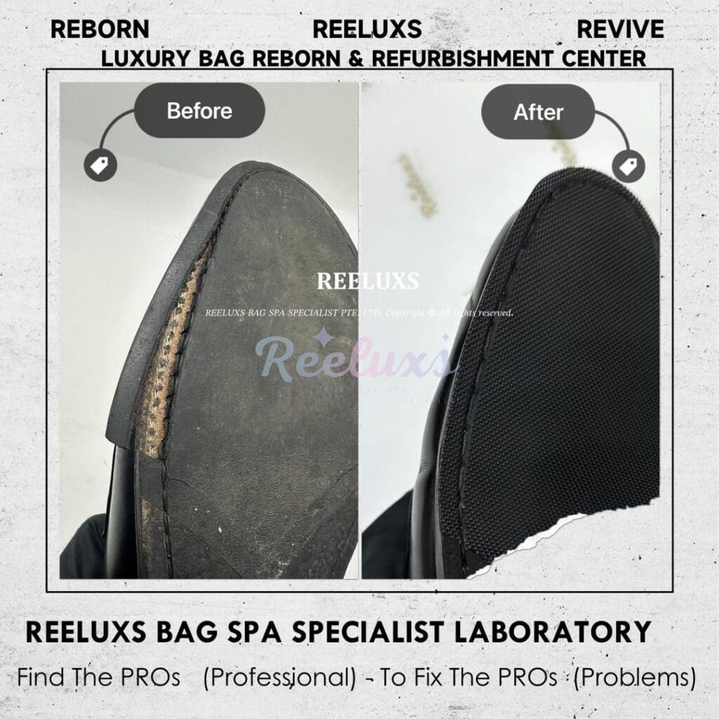 LOUIS VUITTON Major Loafers Sole Broken & Damaged — frame 4