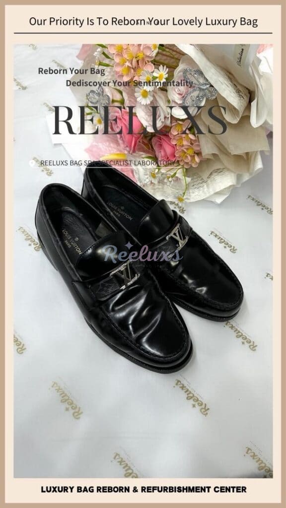 LOUIS VUITTON Major Loafers Sole Broken & Damaged — frame 5