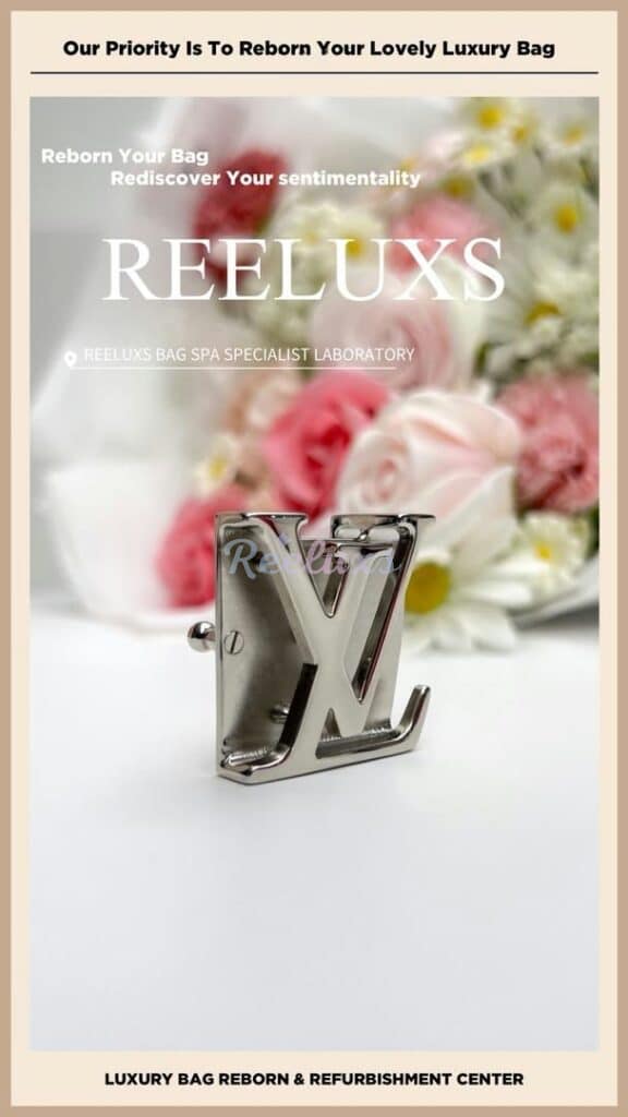 Belt Buckle Heavy Scratches & Oxidation White Gold Platinium Refurbishment — frame 3