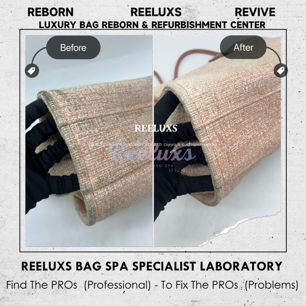 Deauville Tote Bag Corner Yellowish Problem Nano Spa Treatment — frame 11