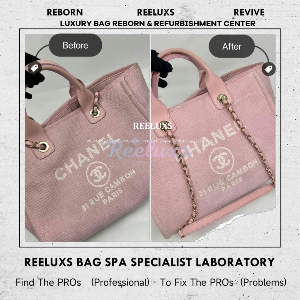Deauville Tote Bag Color Transfer Problem Nano Spa  Treatment — frame 1