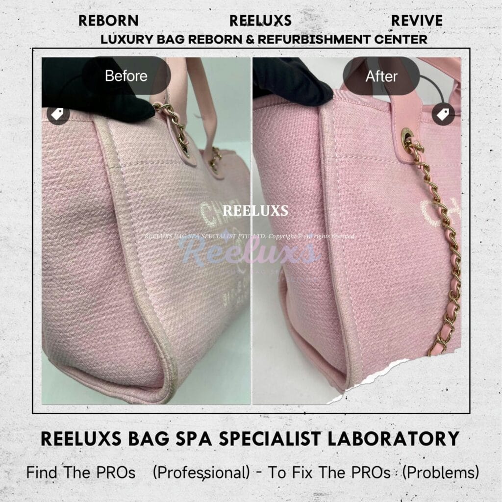 Deauville Tote Bag Color Transfer Problem Nano Spa  Treatment — frame 5
