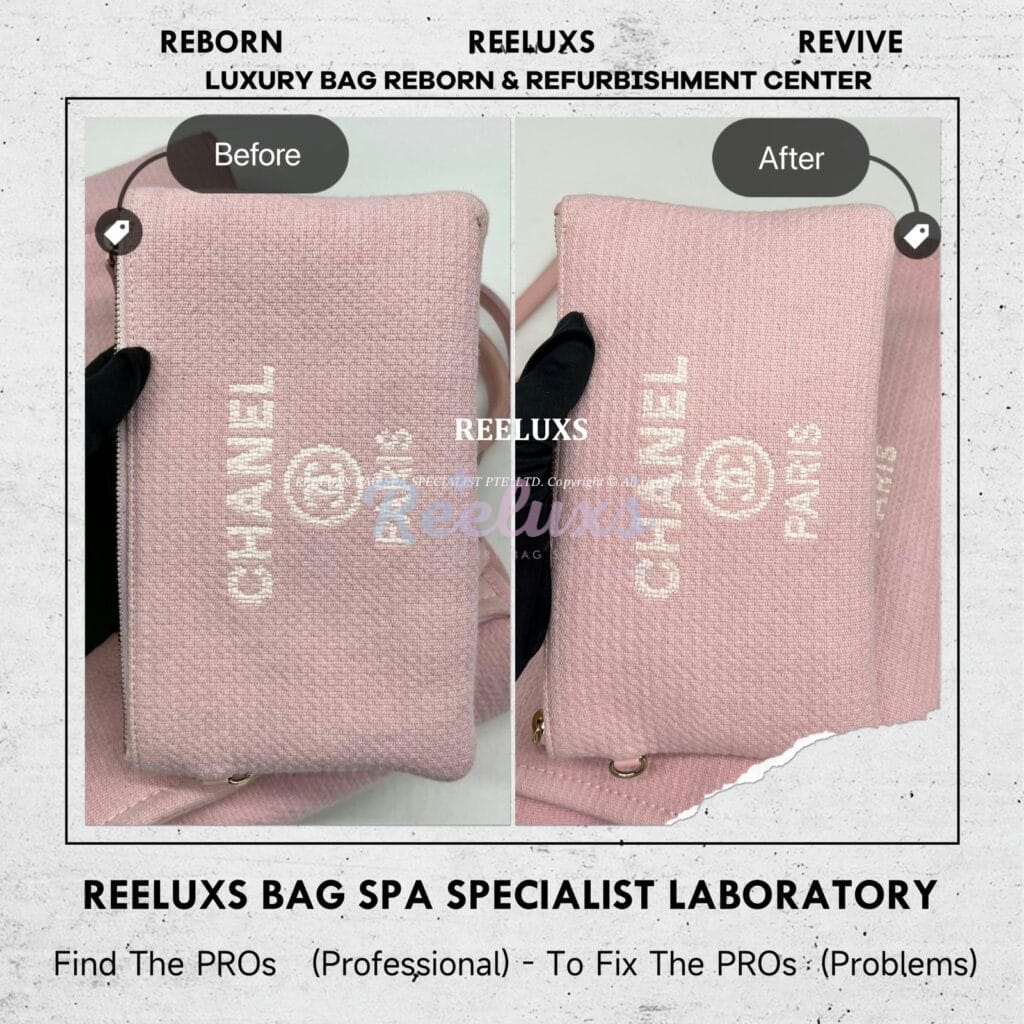 Deauville Tote Bag Color Transfer Problem Nano Spa  Treatment — frame 3