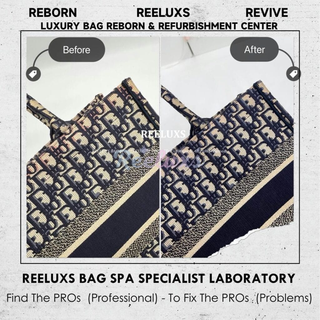 Tote Bag Fabric Yellowish Problem Nano Spa Treatment — frame 2