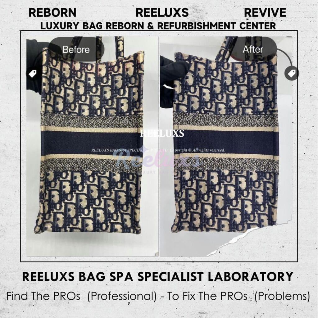 Tote Bag Fabric Yellowish Problem Nano Spa Treatment — frame 9