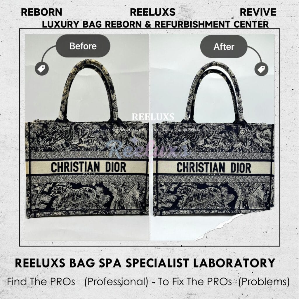 Tote Bag Fabric Yellowish Problem Nano Spa Treatment — frame 14