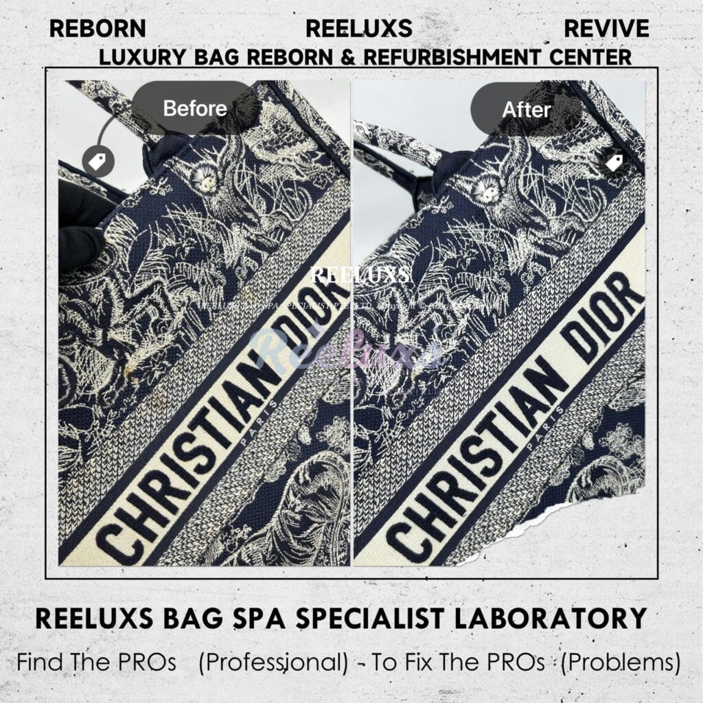 Tote Bag Fabric Yellowish Problem Nano Spa Treatment — frame 18