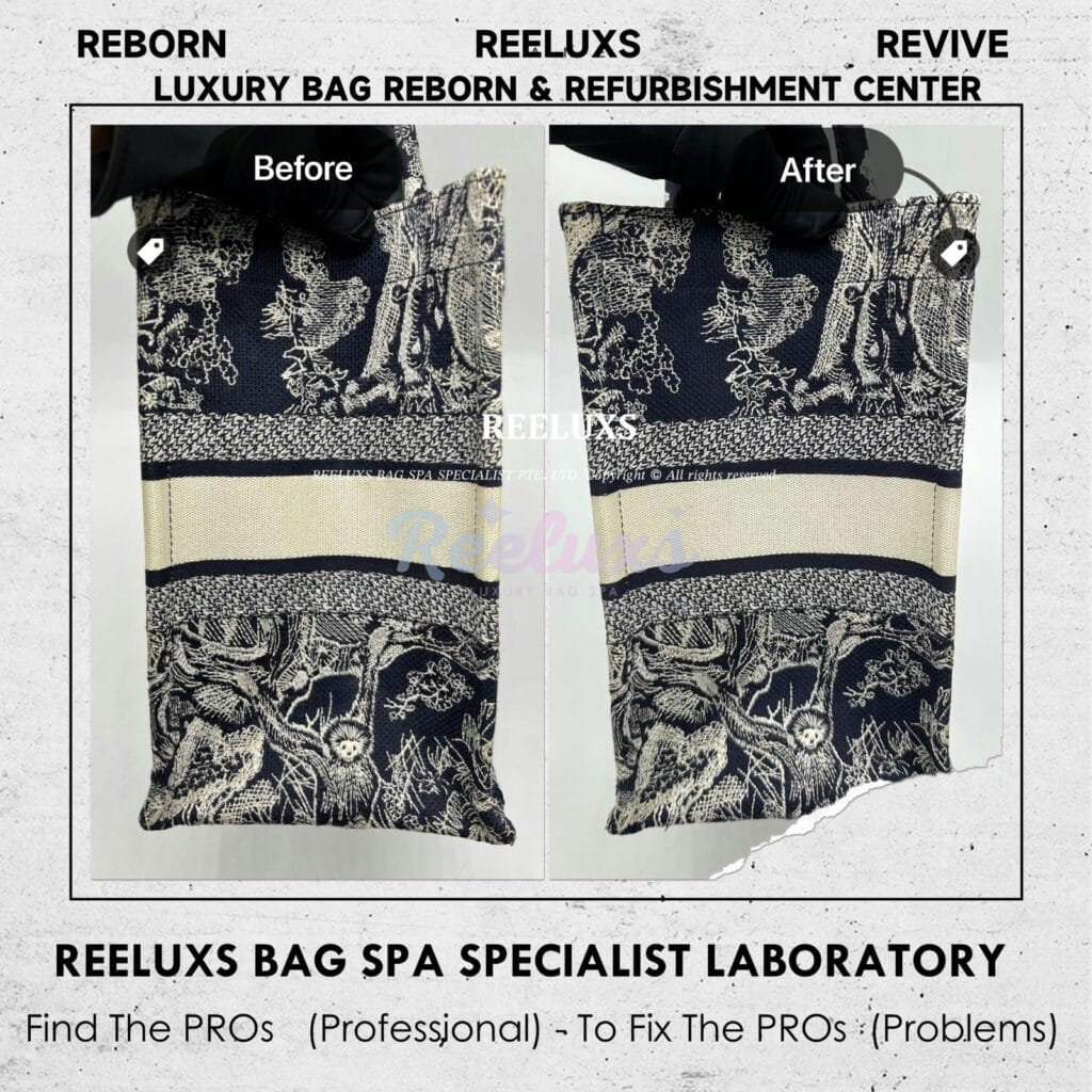 Tote Bag Fabric Yellowish Problem Nano Spa Treatment — frame 13