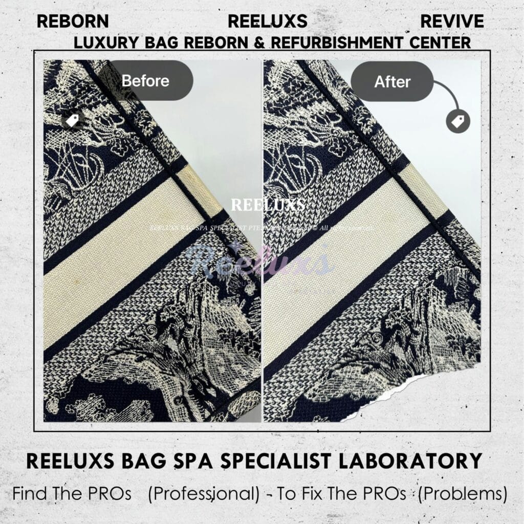 Tote Bag Fabric Yellowish Problem Nano Spa Treatment — frame 20