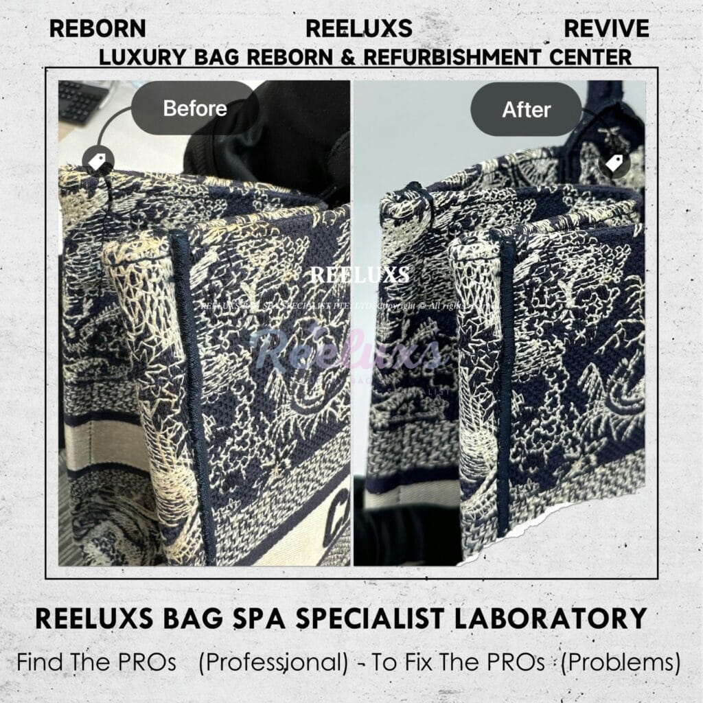 Tote Bag Fabric Yellowish Problem Nano Spa Treatment — frame 16
