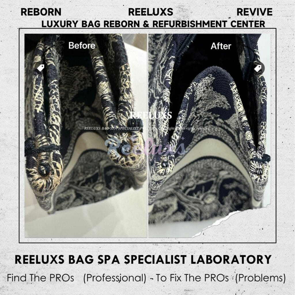 Tote Bag Fabric Yellowish Problem Nano Spa Treatment — frame 12