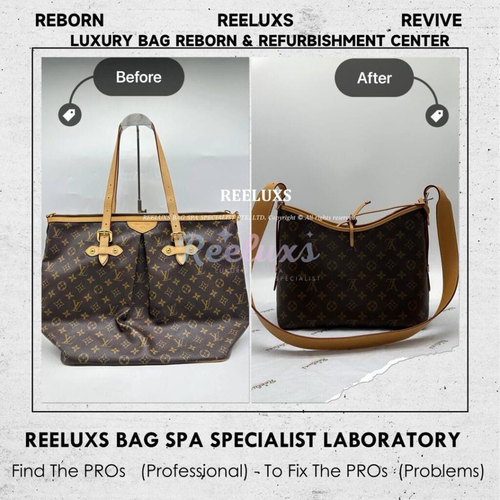 Palermo GM Monogram Canvas Customise To Carryall PM Design — frame 5