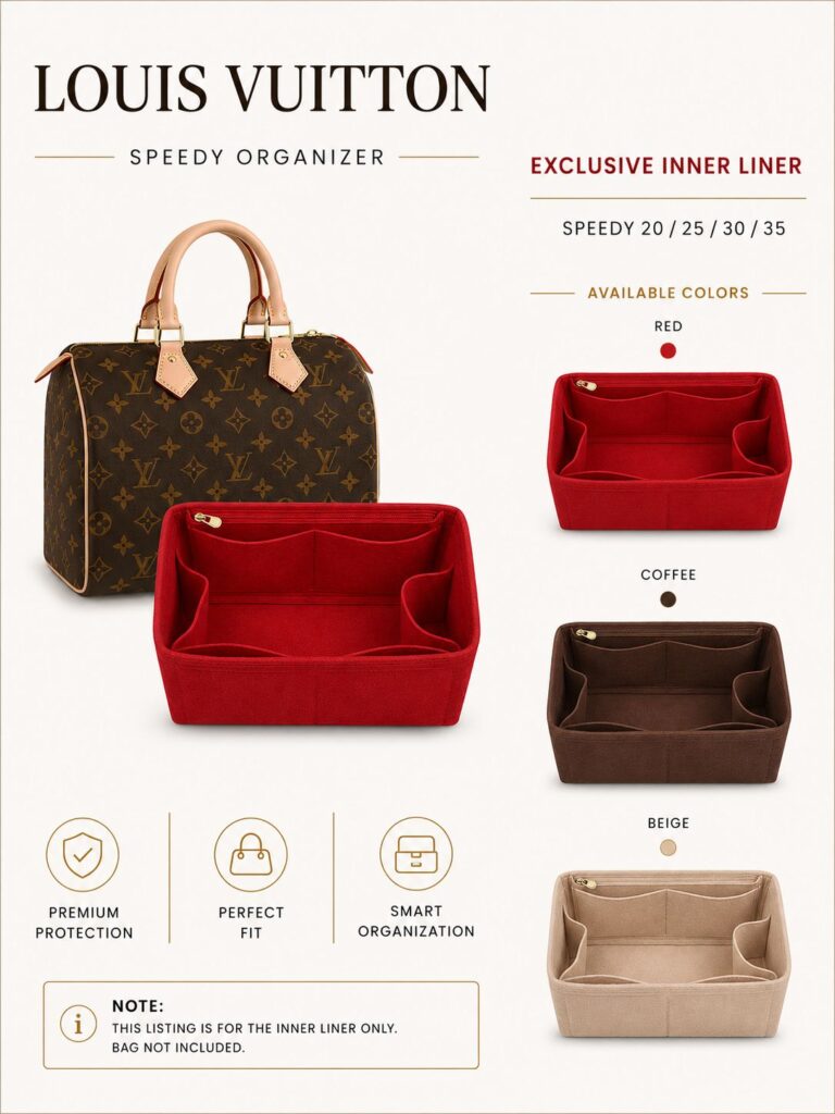 REELUXS Organizer – Louis Vuitton Speedy Size Guide