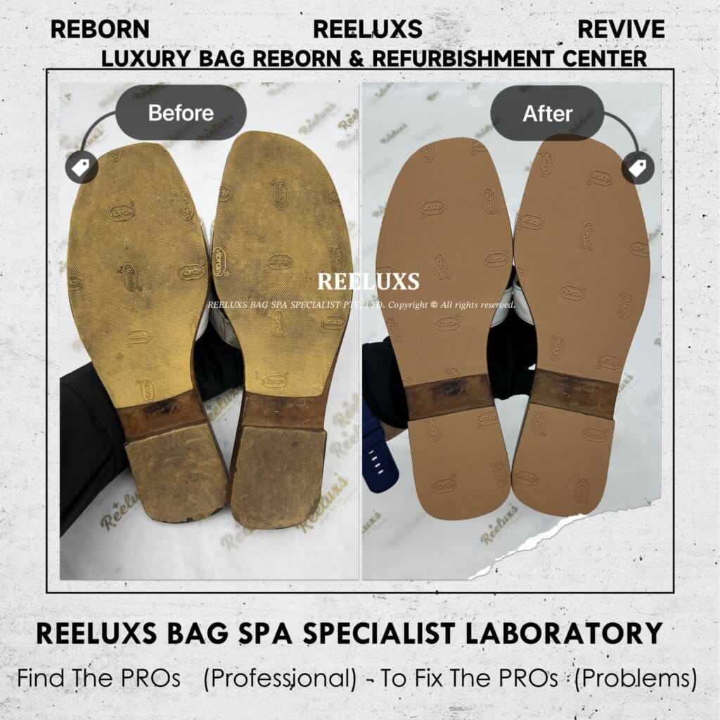Oran sandals Color Faded Leather Scratches Sole Separation & Heavy Damaged Add… — frame 3