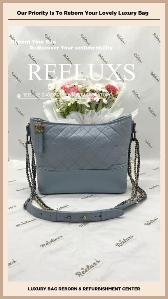 Gabrielle Hobo Bag Chain Leather Peel Off & Oxidation Replacement | REELUXS — frame 3