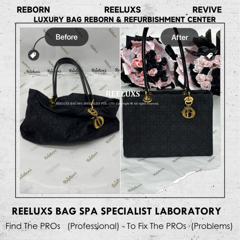 Christian Dior Lady Dior Cannage Bag Shaping Board Broken & Run Of The Shape Structure Re-Shape Refurbishment