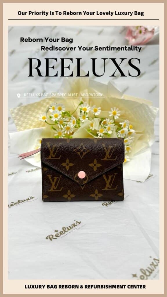 Victorine Wallet Button Color Peel Off & Faded — frame 3