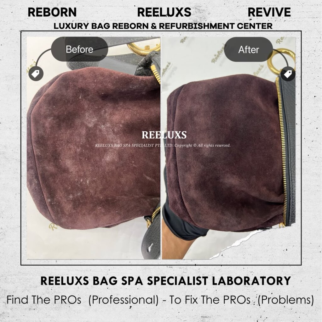 Crossbody Bag Entire Leather Moldy Problem Nano Mold Removal Treatment Leather Faded — frame 7