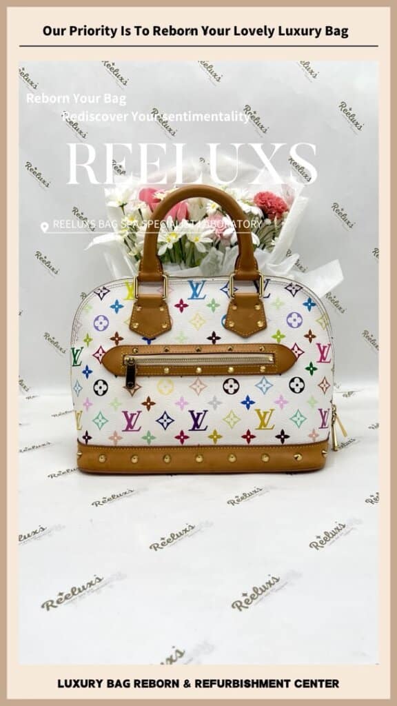 Alma PM Monogram Multicolore Deformed, Collapsed & Out of Shape — frame 7
