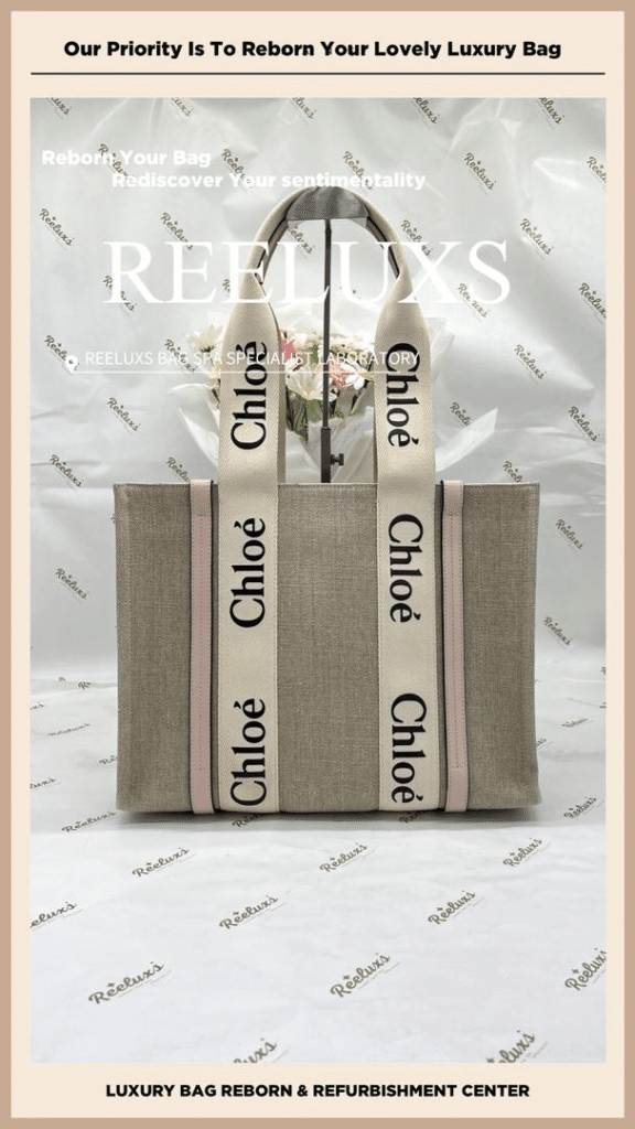 Woody Tote Bag Coffee Stain Problem Nano Spa Deep Cleaning — frame 6