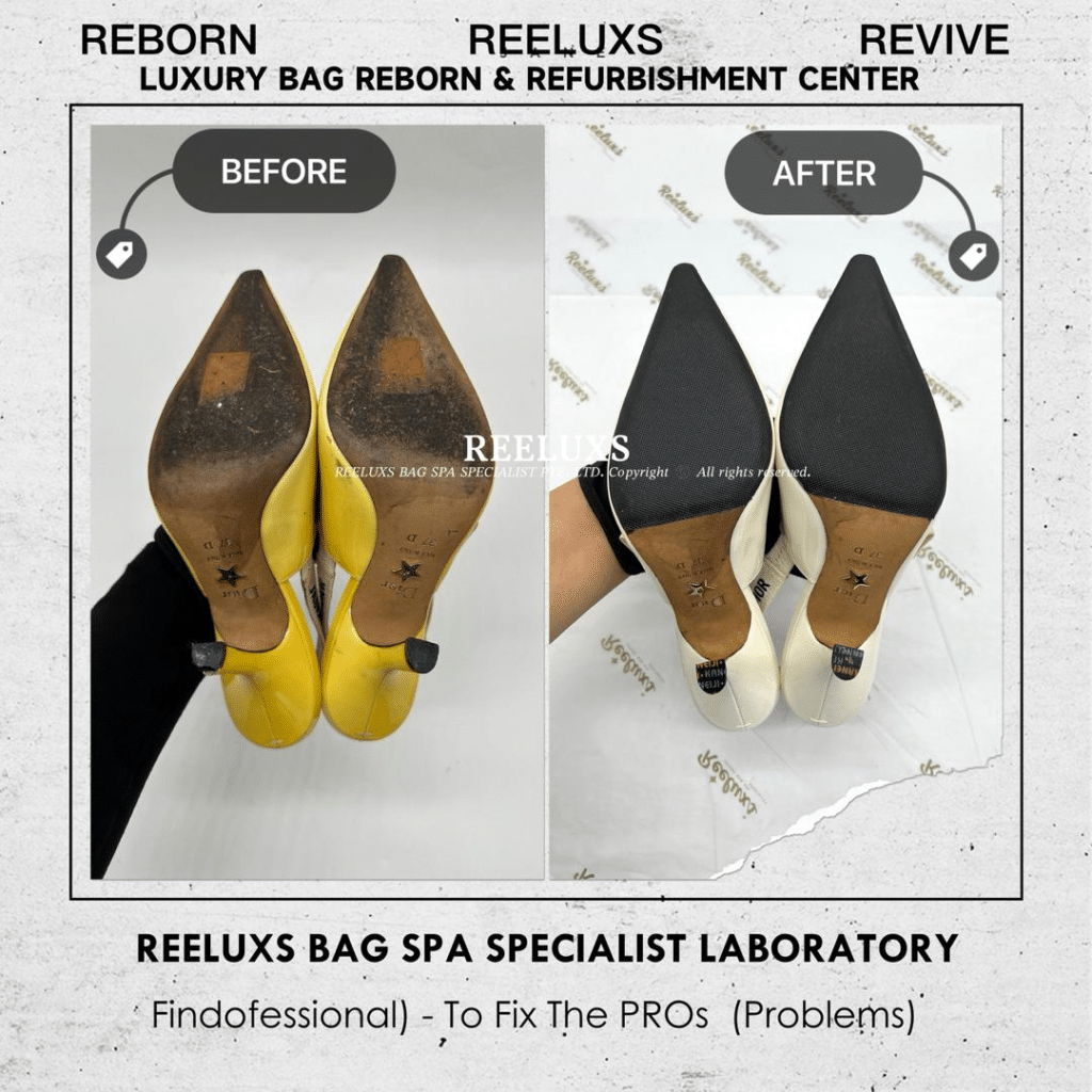 J’Adior Slingback Pumps In Patent Calfskin Patent Color Transfer Oxidation Sole Heavy… — frame 3