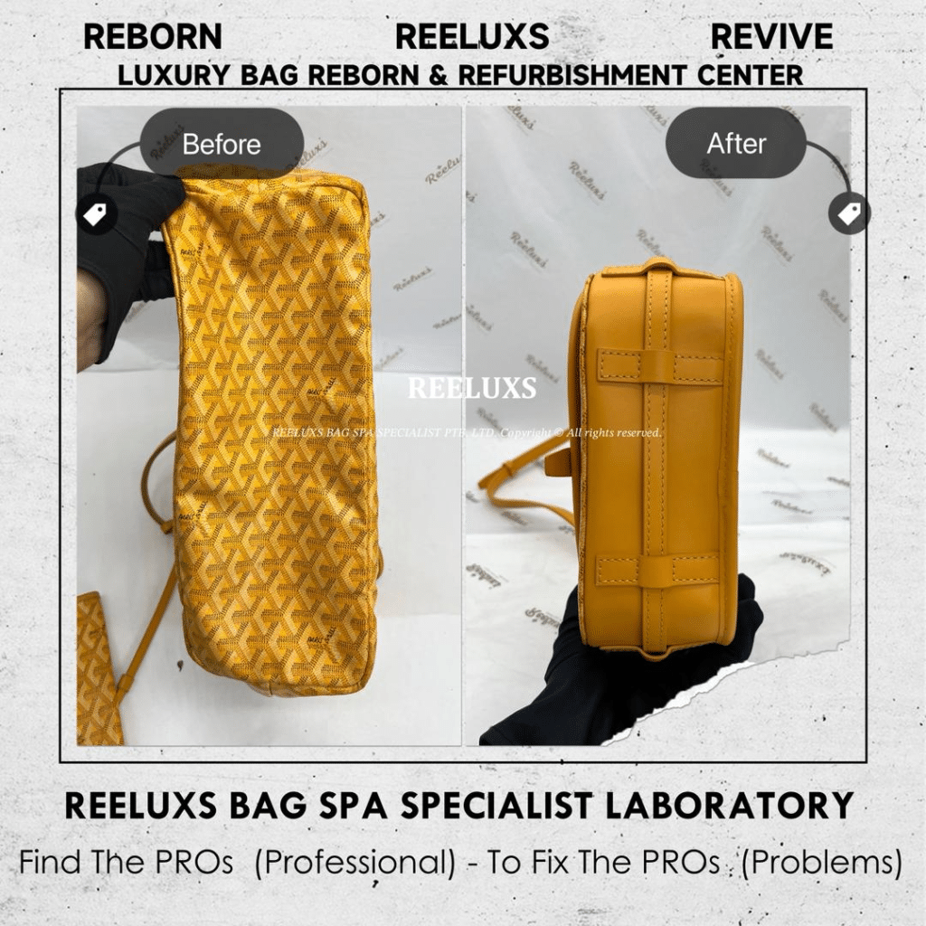 Saint Louis Tote Bag Canvas Broken Customized To GOYARD Belvedere PM Bag — frame 5
