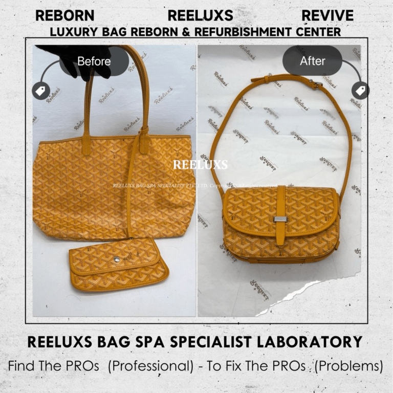 Goyard Saint Louis Tote Bag Canvas Broken Customized To GOYARD Belvedere PM Bag