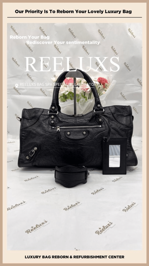 City Handbag Leather Stain & Color Faded & Peel Off Change To… — frame 7