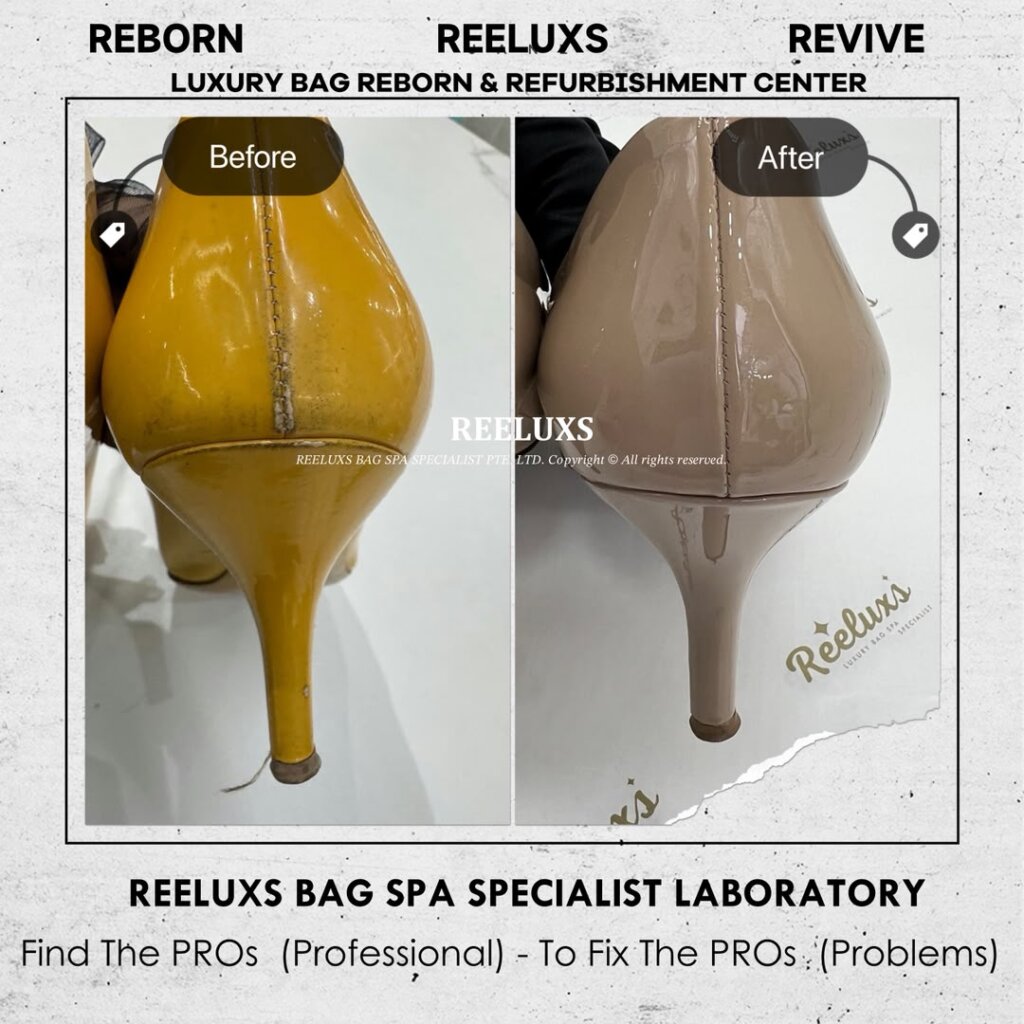 Pumps Patent Leather Color Oxidation — frame 3