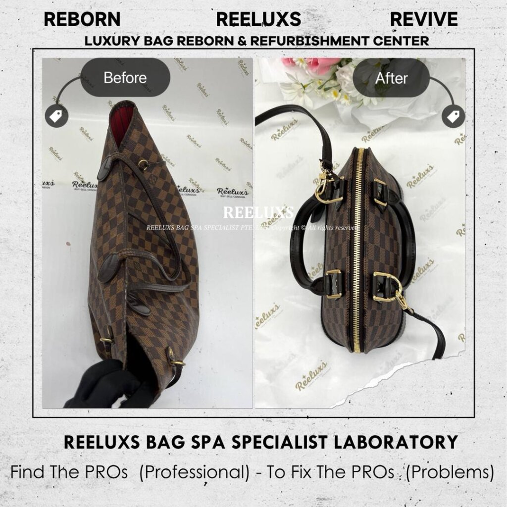 Neverfull Tote Bag Customised Into Alma BB | REELUXS — frame 7