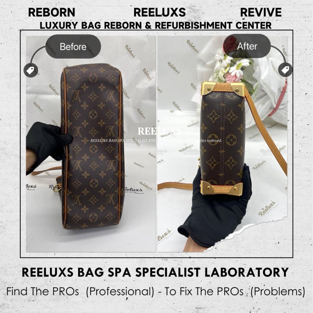 Monogram Tote Bag Customised Into Mini Trunk Crossbody Bag | REELUXS — frame 2