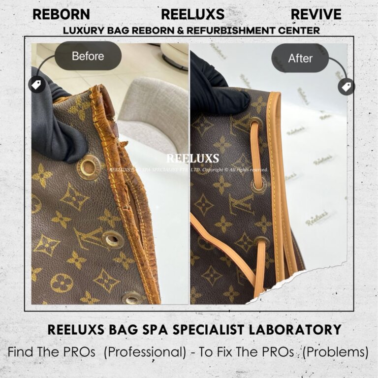 Louis Vuitton Petit Noe Bag Vachetta Fully Stain & Crack Replacement