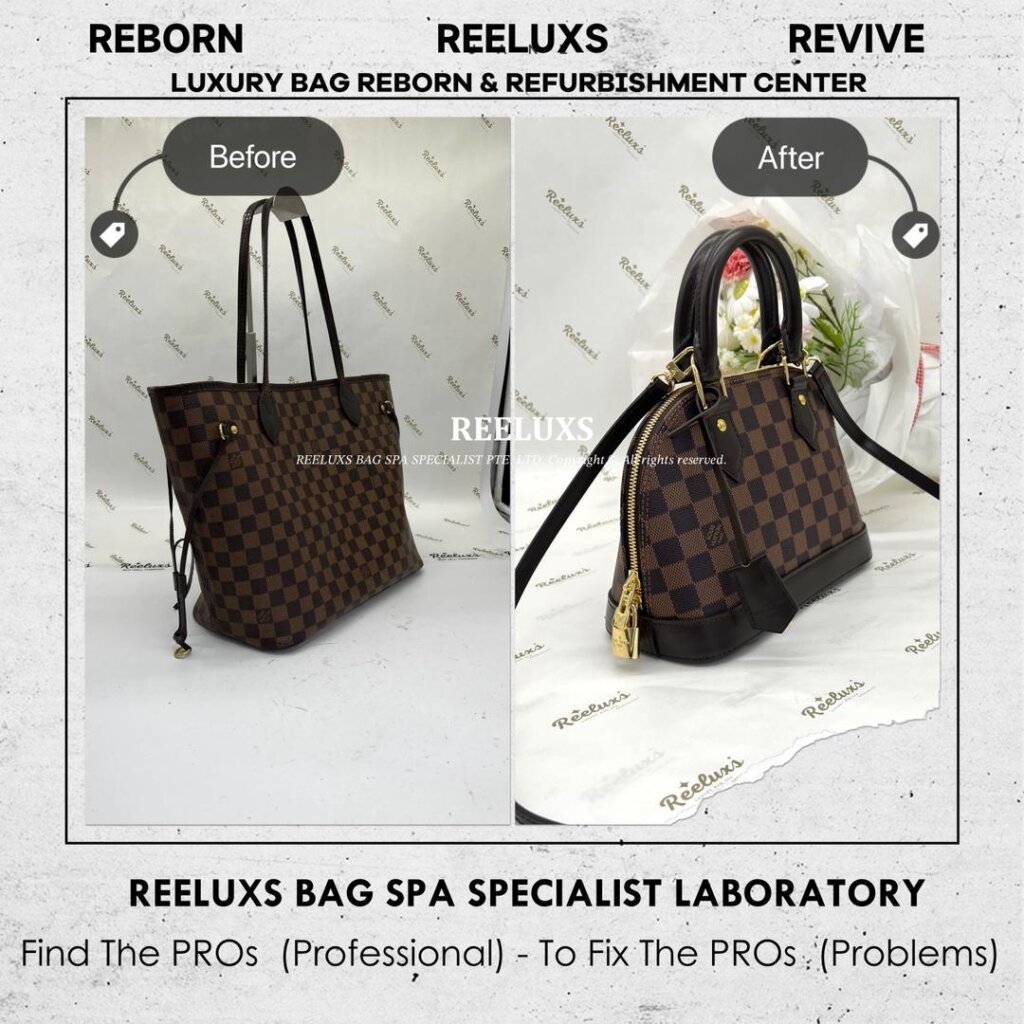 Neverfull Tote Bag Customised Into Alma BB | REELUXS — frame 2