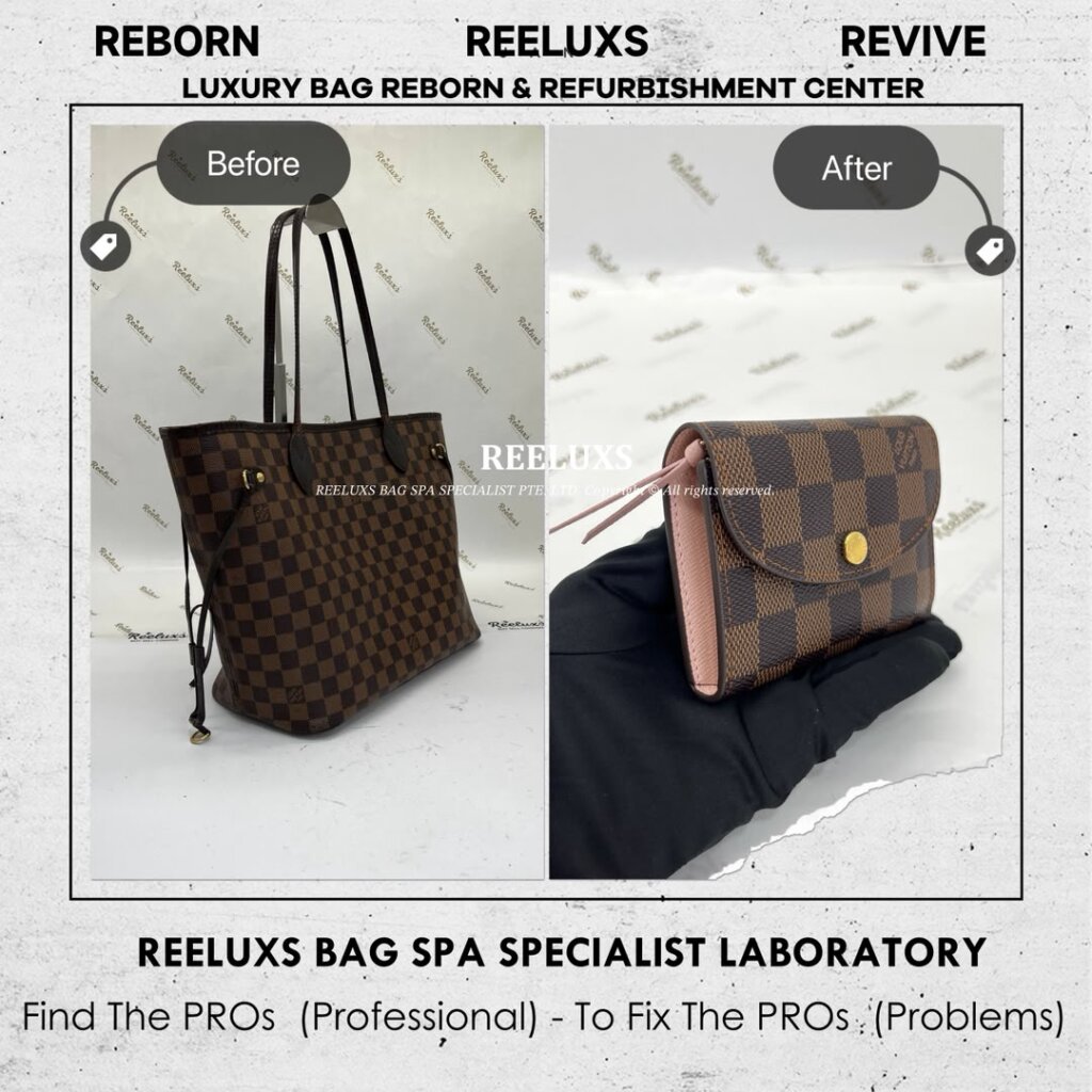 Neverfull Tote Bag Customised Into Wallet Refurbishment | REELUXS — frame 2