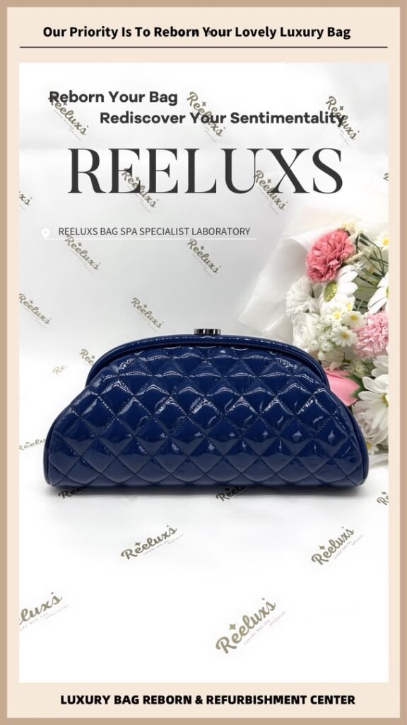 Timeless Clutch Bag Patent Leather Color Oxidation Restoration | REELUXS — frame 8