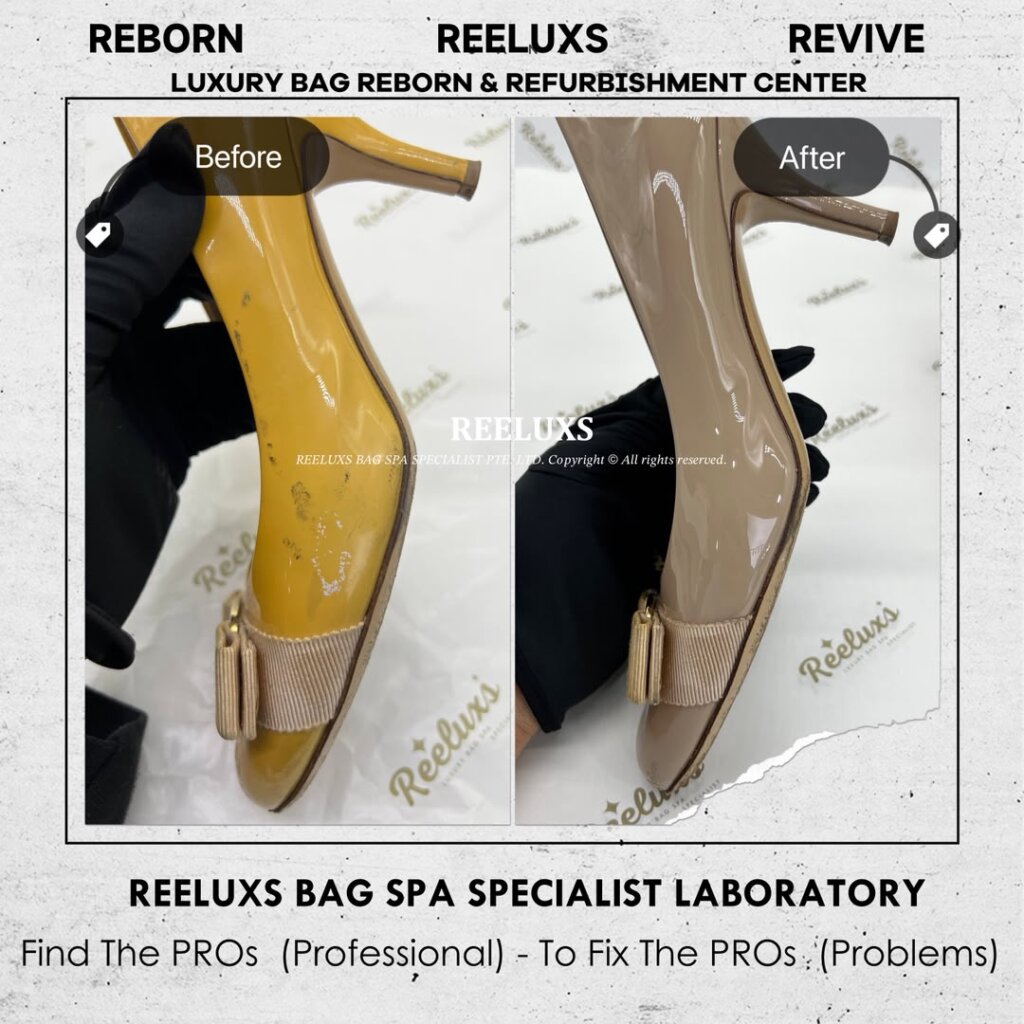 Pumps Patent Leather Color Oxidation — frame 2