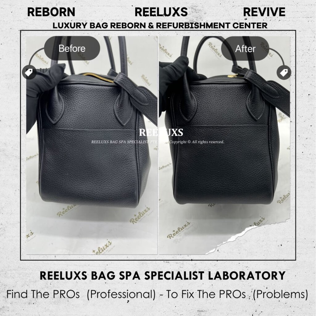 Lindy Bag Leather Color Faded Corner Peel Off Restoration | REELUXS — frame 6