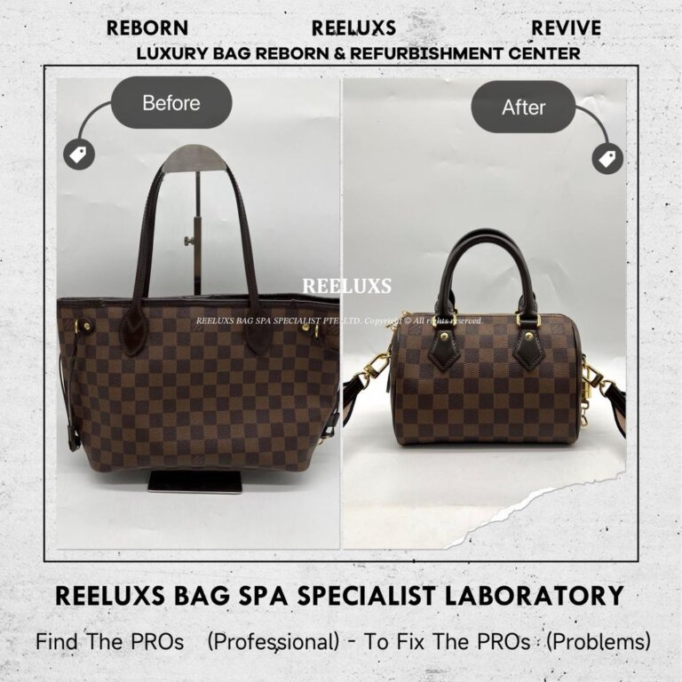 Louis Vuitton Neverfull Customized to Change to LOUIS VUITTON Speedy Bandoulière 20 Damier Ebene
