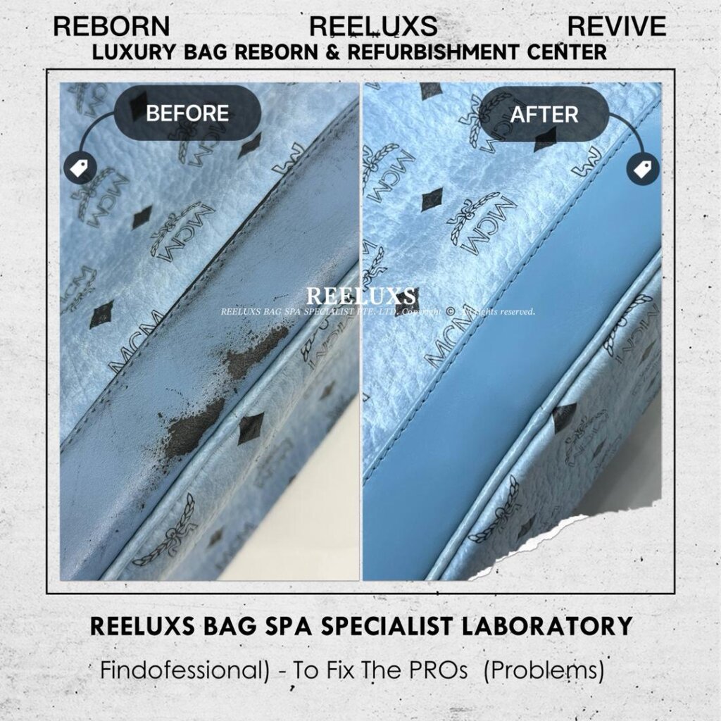 Stark Visetos Backpack Leather Leather Crack Leather Puller Damage Replacement & Inner… — frame 6