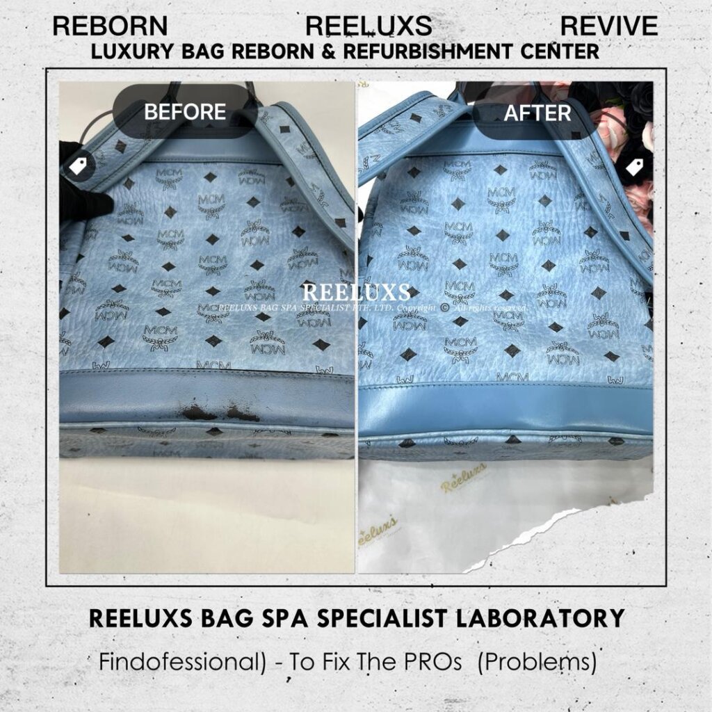 Stark Visetos Backpack Leather Leather Crack Leather Puller Damage Replacement & Inner… — frame 5