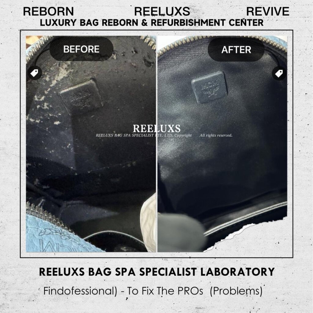 Stark Visetos Backpack Leather Leather Crack Leather Puller Damage Replacement & Inner… — frame 2