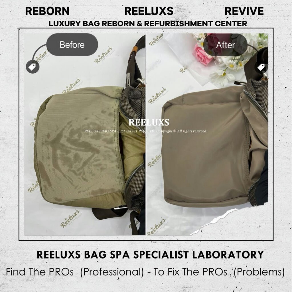 Damier Geant Citadin Messenger Bag Inner Melted Sticky Oxidation Damaged Refurbishment |… — frame 1