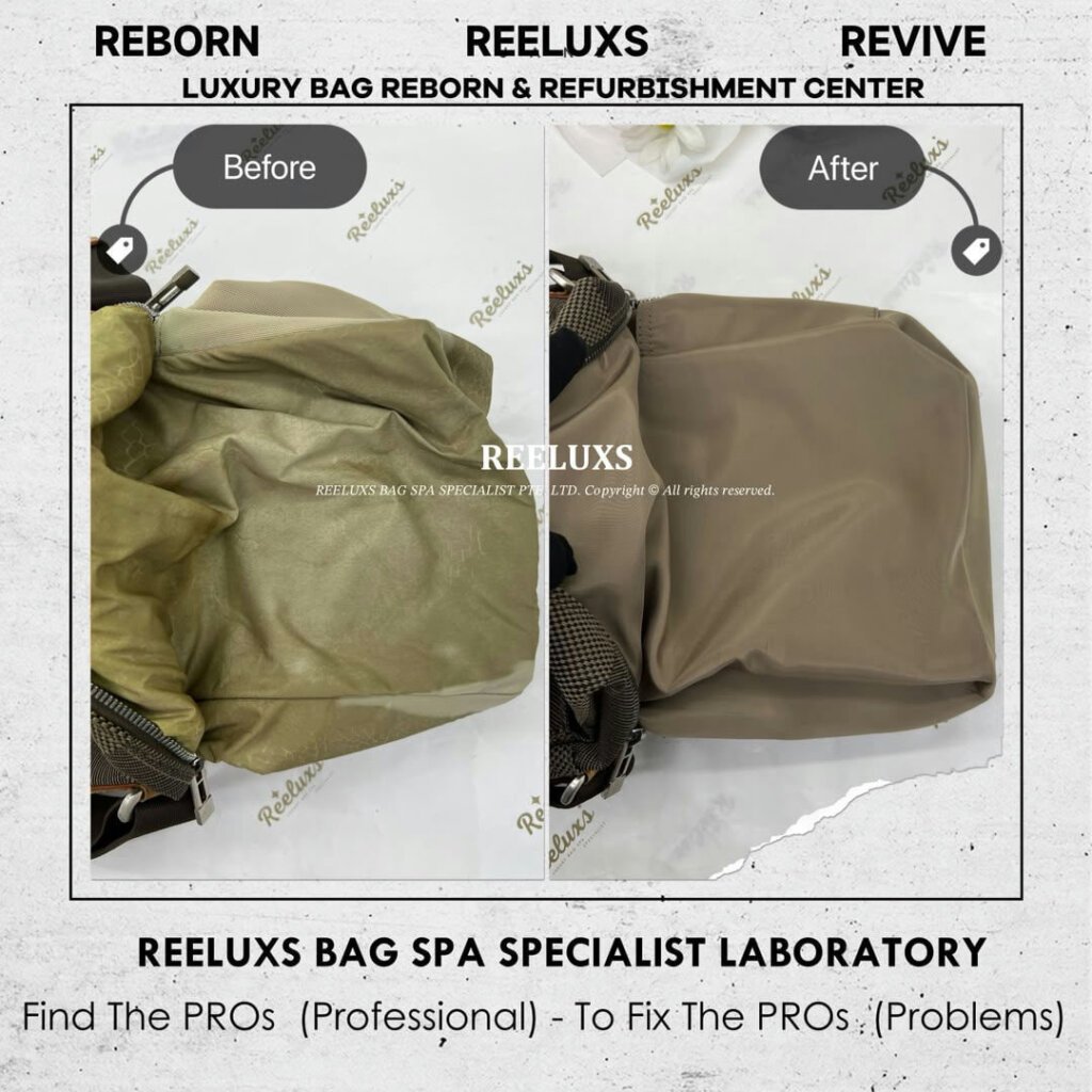 Damier Geant Citadin Messenger Bag Inner Melted Sticky Oxidation Damaged Refurbishment |… — frame 4